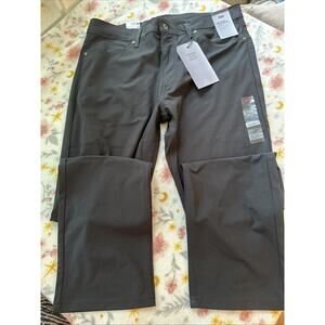 Levi’s 511 36x32 Slim Tech Pants Black Cooling Quick Dry Stretch UV Protection